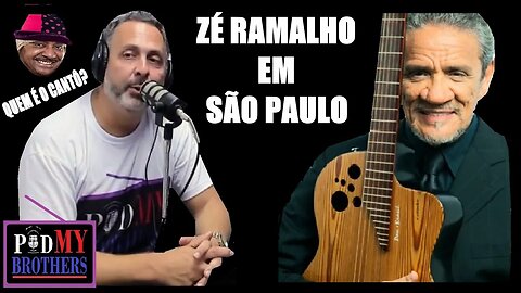 SHOW BY SINGER ZÉ RAMALHO IN SÃO PAULO