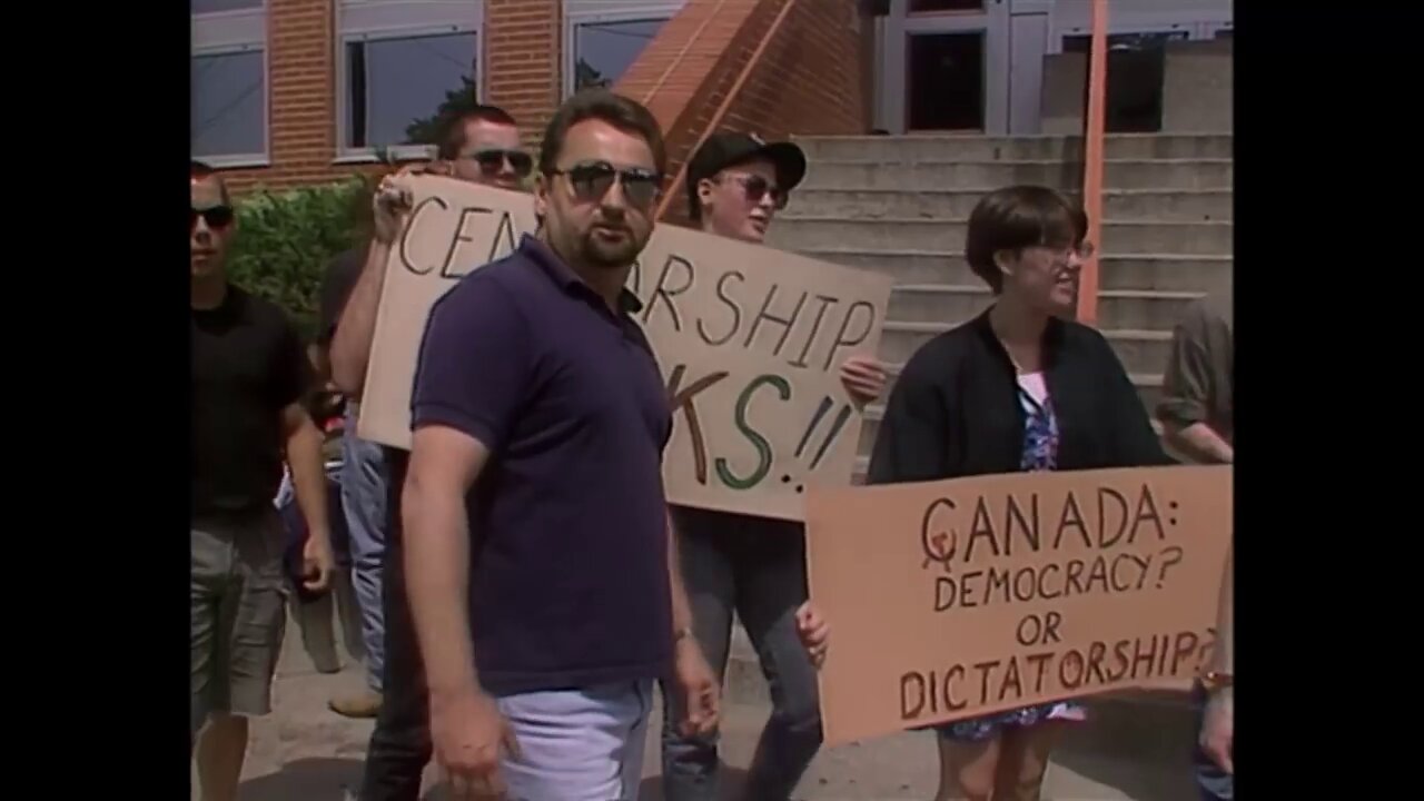 CSIS iniltrator Radicalizes Grass Roots Movement (1994 News Documentary)