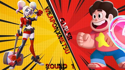 Multiversus Harley Quinn (WeaponXMetsu) vs Steven Universe (Gabler) Round 1