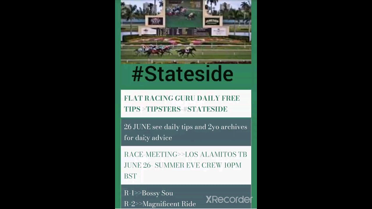 Horseracing tips Sunday June 26