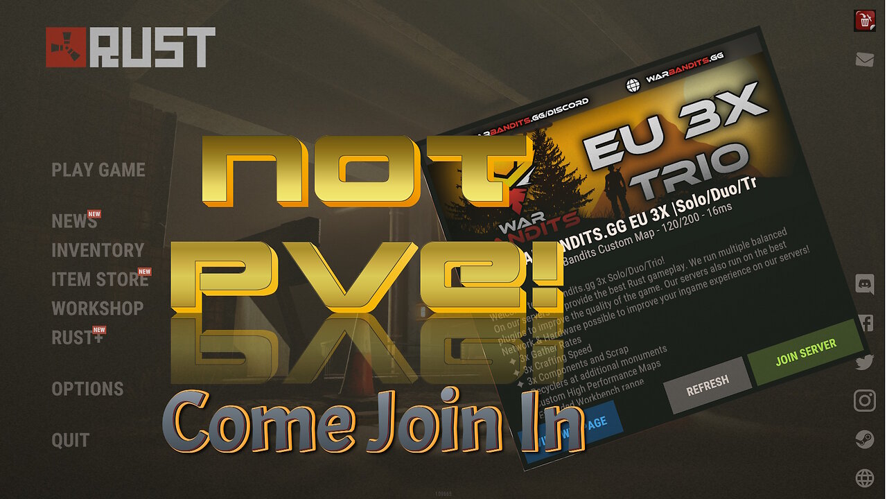 Trying some fighting Christmas eve fun in Rust