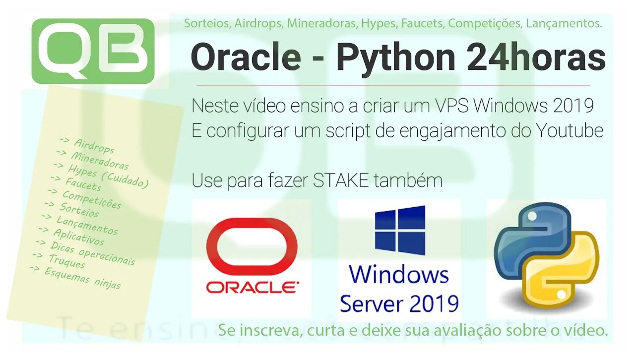 #Dica - # VPS gratis com #Oracle - Estude, ou trabalhe com sistemas 24/7