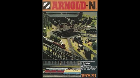 Arnold Modellbahn Katalog von 1978 / 1979