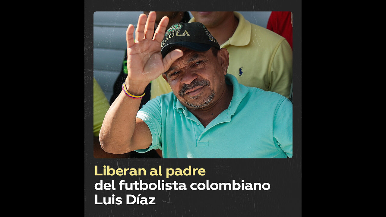 Libertad para el padre del futbolista colombiano Luis Díaz