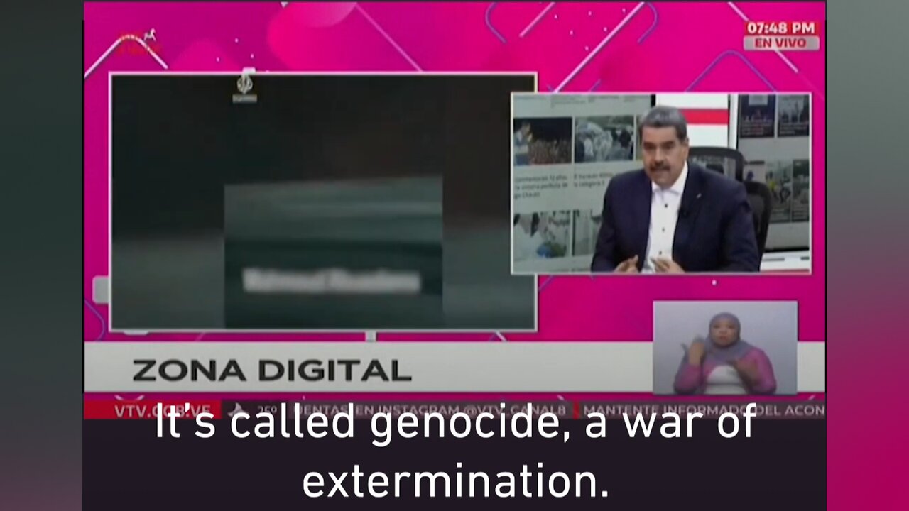 Venezuela's President Maduro: Gaza war most horrific since Hitler's time