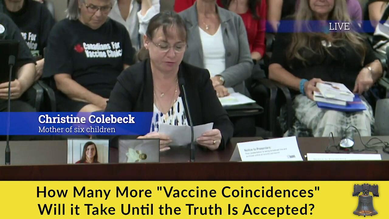 How Many More "Vaccine Coincidences" Will it Take Until the Truth Is Accepted?