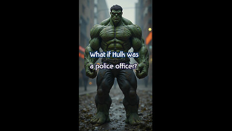 What If Hulk Became a Police Officer?