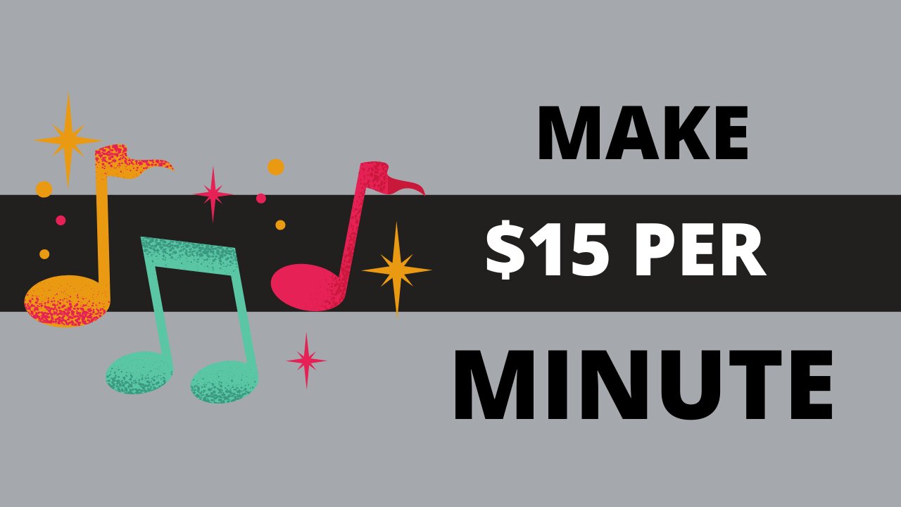 Make $15 Every Minute Listening To Music (NO WORK) | Passive Income