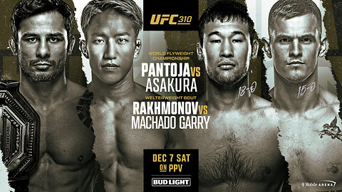 UFC 310: Pantoja vs Asakura | December 7