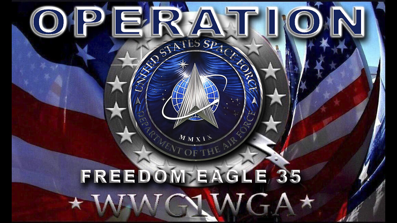 Pascal Najadi ~ ‘Operation Freedom Eagle 35 WWG1WGA’ Sincerely, President John F. Kennedy ‘Q’ #SemperSupra 🤝🇺🇸💫