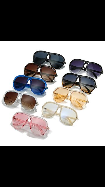 SALE!! Retro Oversized Pilot Sunglasses