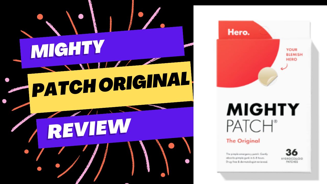 best Mighty Patch Original | Amazon Review