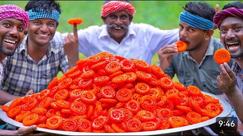 JANGRI | JALEBI Recipe Cooking In Village Indian Famous Dessert 👌