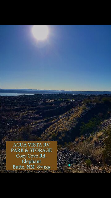 Elephant Butte NM Aqua Vista RV Park