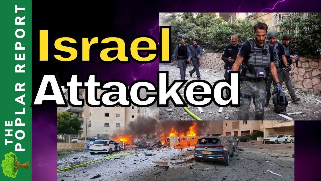 LATEST UPDATES: Israel Now At War - Maps & Updates