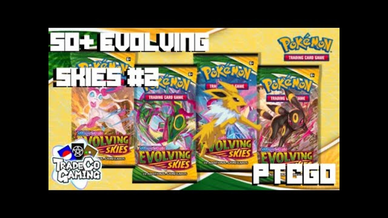 50+ Evolving Skies Packs! Shocking Results? PTCGO #2