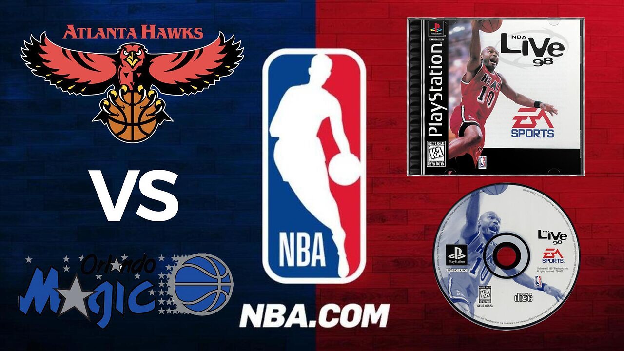 Atlanta Hawks vs Orlando Magic 🏀 NBA Live 98