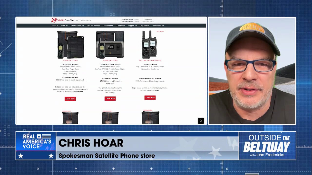 Chris Hoar: SAT Phones Are The New Must Have - Capture The Future