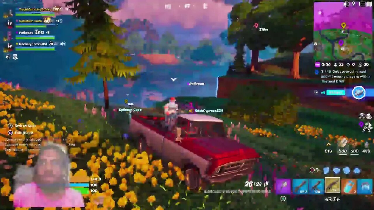 Fortnite with Rock Mercury