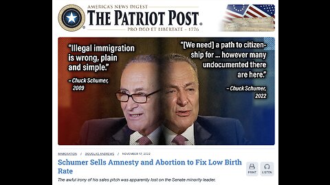 The Patriot Post Audio Edition Podcast for 11/17/22
