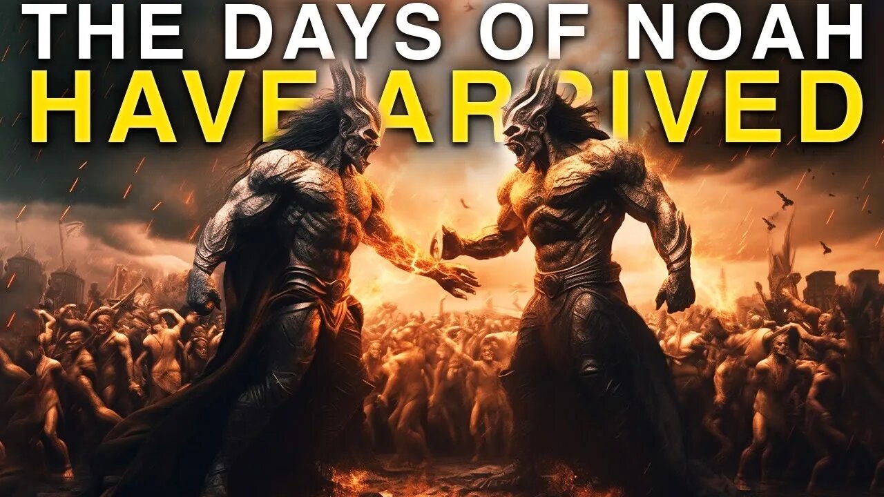 Jesus Warned Us About This - The Days of Noah Have Come