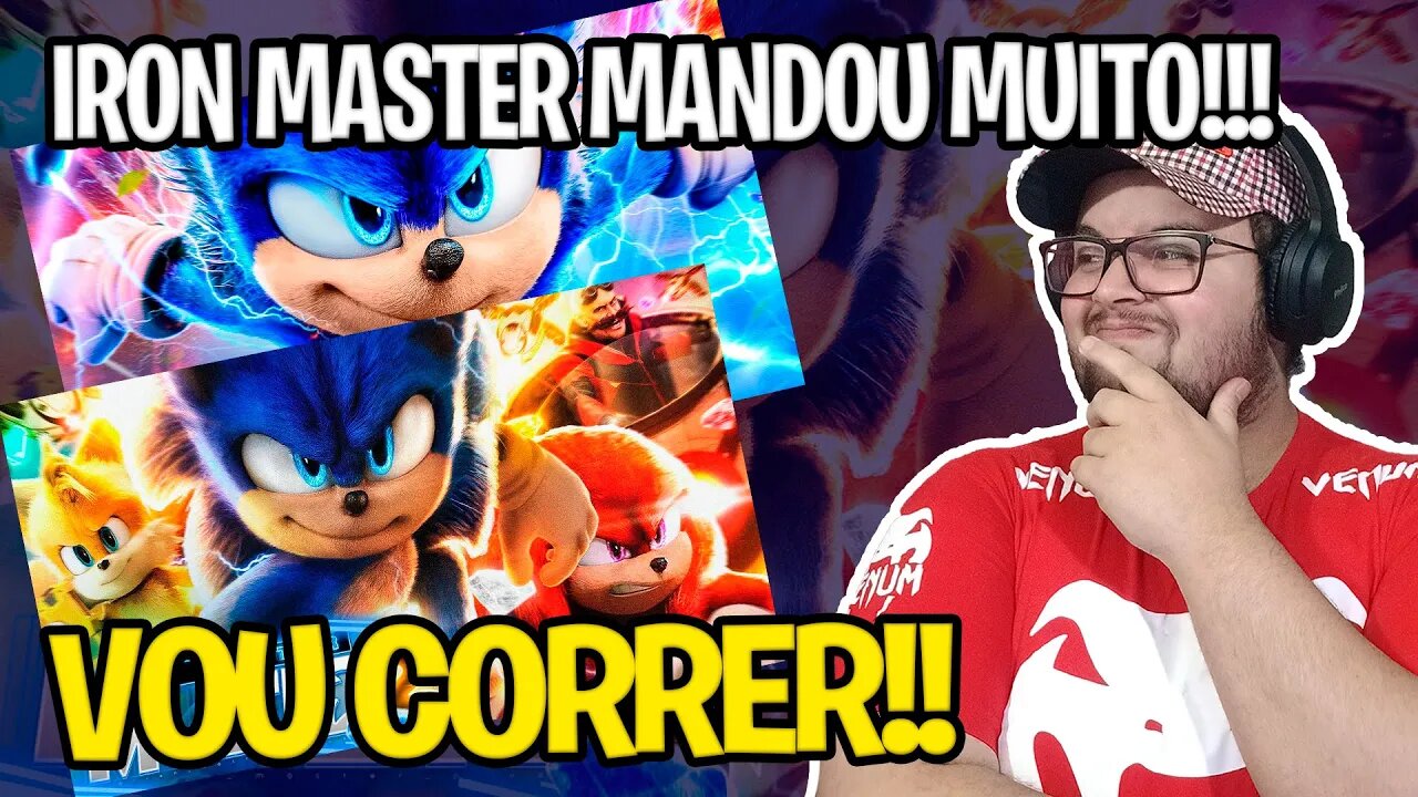 REACT 2 EM 1 Pra Sempre Vou Correr e O Nosso Momento | Sonic 1 e 2