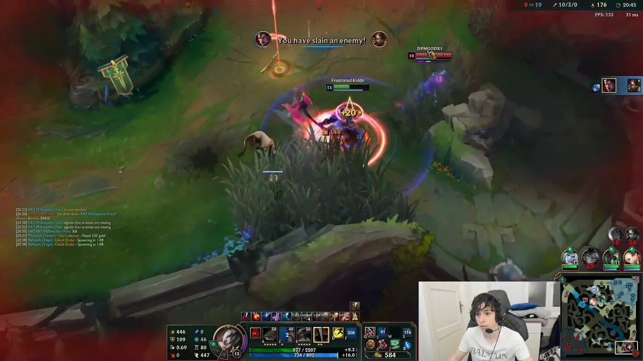 Adam's Darius is 1v9 material