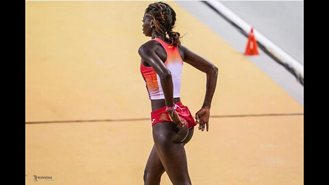 Fatima Diame - Long Jump | 2020 Spanish Indoor Championships