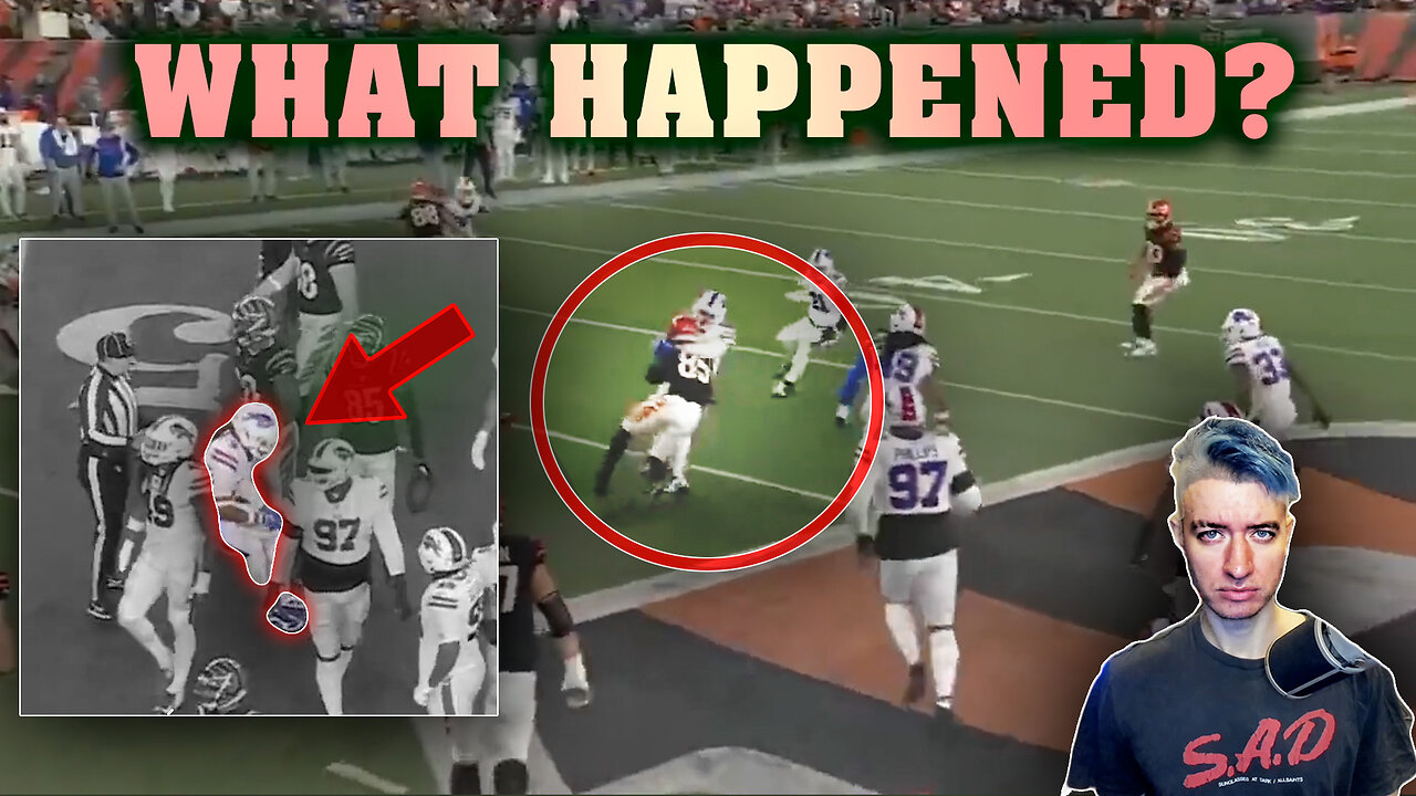 NFL News: Buffalo Bills Player Damar Hamlin Collapses On Field | Why? – Johnny Massacre Show 572