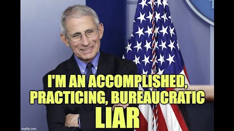 DR. FRAUD FAUCI LIED!