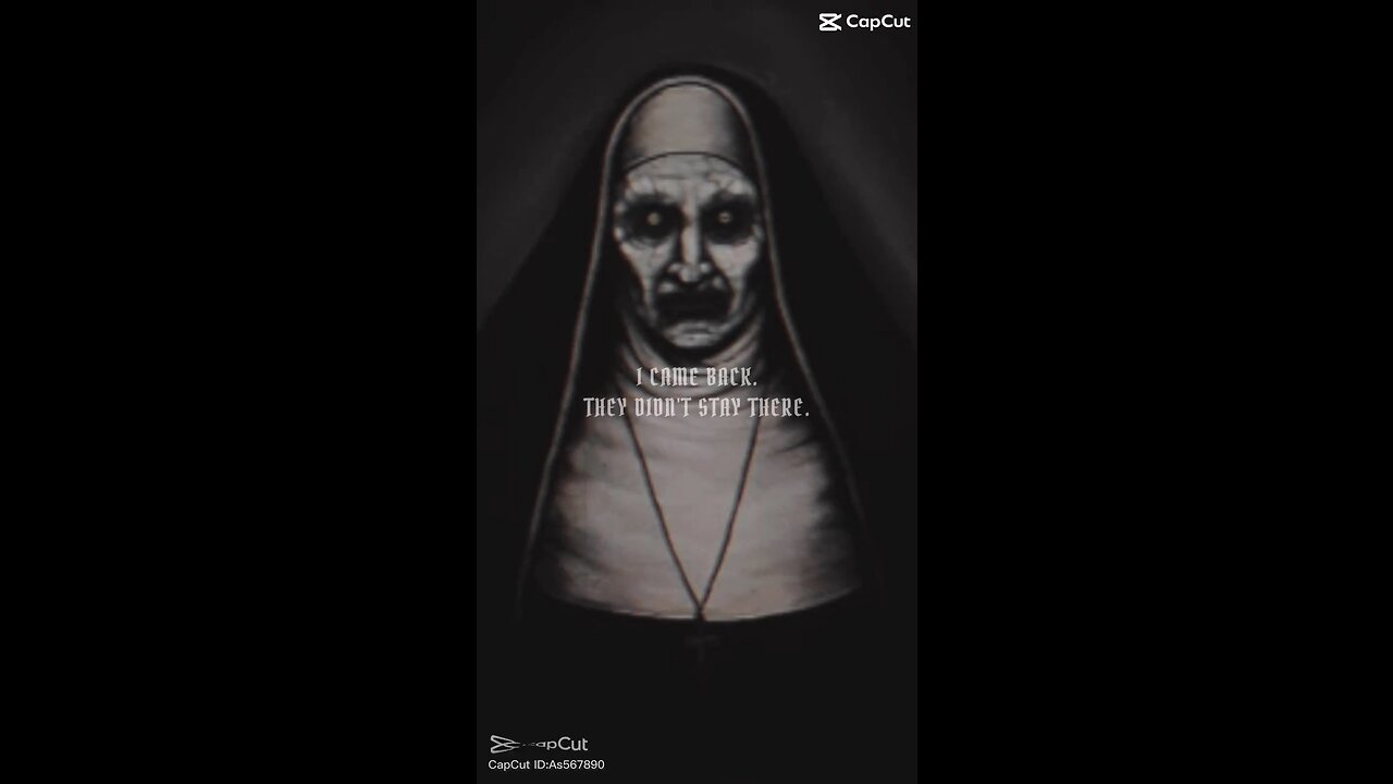 My Own Edited Horror Video