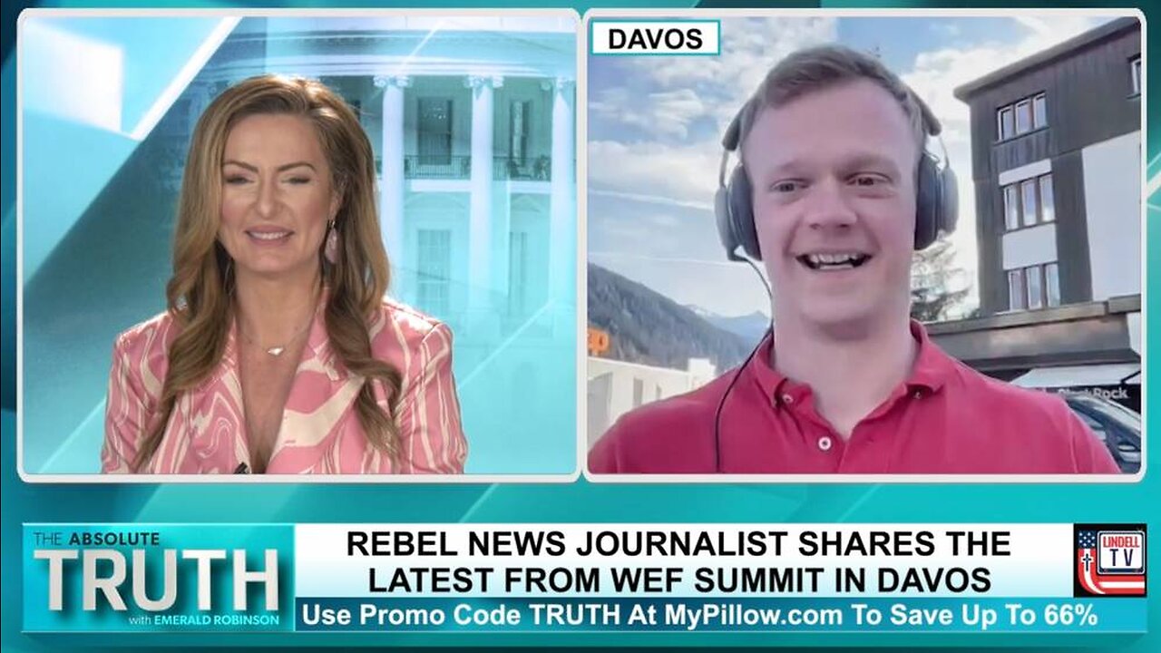 REBEL NEWS JOINS EMERALD ROBINSON FROM THE WORLD ECONOMIC FORUM