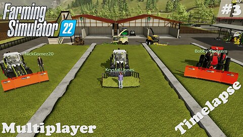 THE WORLD'S BIGGEST SILAGE HARVEST | ERLENGRAT | FARMING SIMULATOR 22 MULTIPLAYER | EPISODE 3 