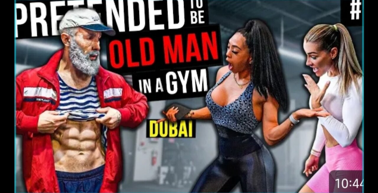 CRAZY OLD MAN shocks GIRLS in the gym Prank @3 _ Aesthetics in Public_High