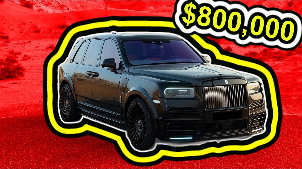 $800,000 Mansory Rolls Royce Cullinan Black Badge