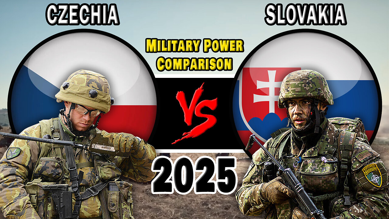 Czechia vs Slovakia Military Power Comparison 2025 | Slovakia vs Czechia Military Power 2025