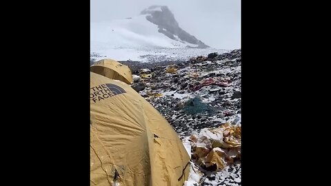 MOUNT EVEREST🏔️🚮⛺️THE NEW GARBAGE DUMPSTER🗻🏕️🚯💫