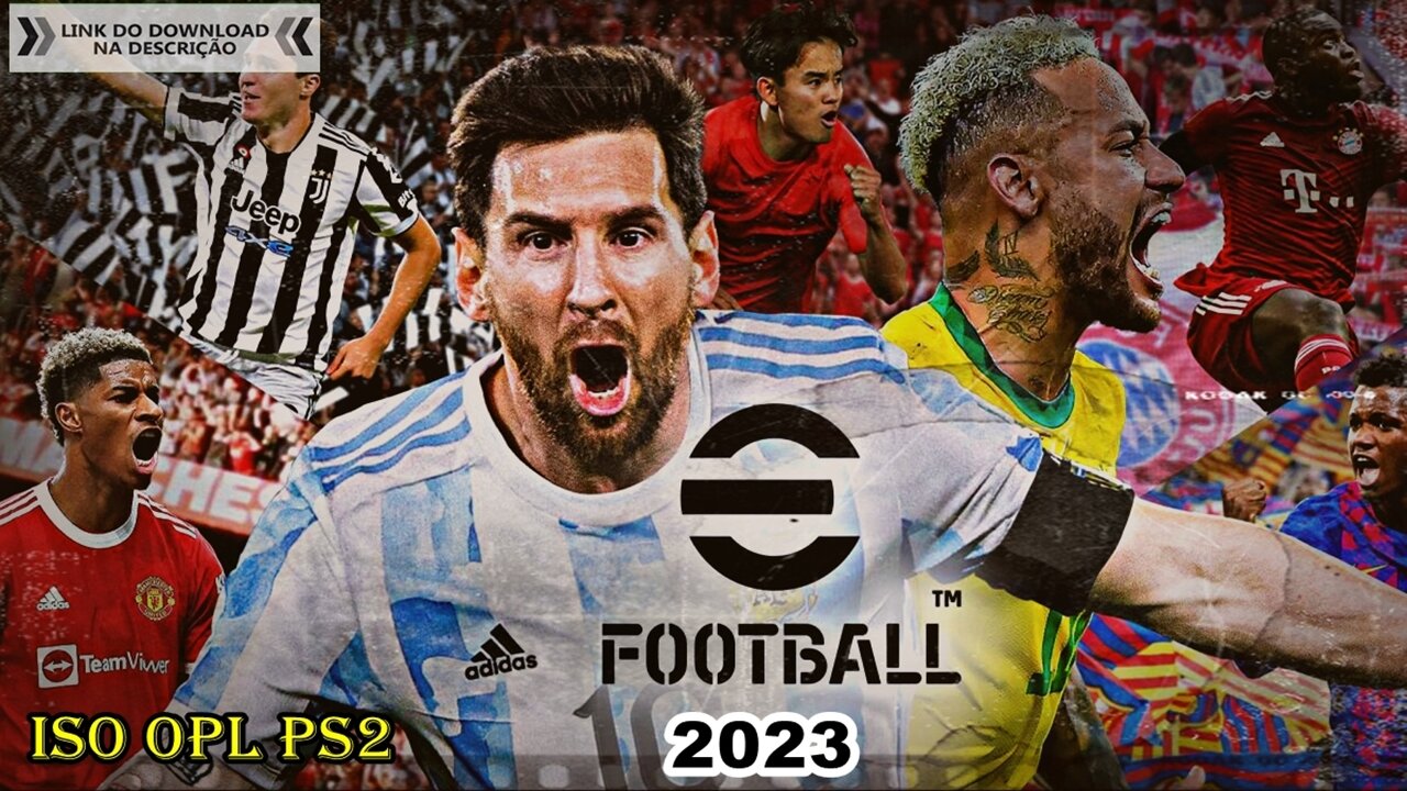 PES 2023 ATUALIZAÇÃO MÊS DE MARÇO ISO OPL PS2