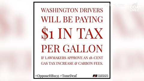 Gas tax increases, a carbon tax and a low carbon fuels tax part of legislature’s transportation ta