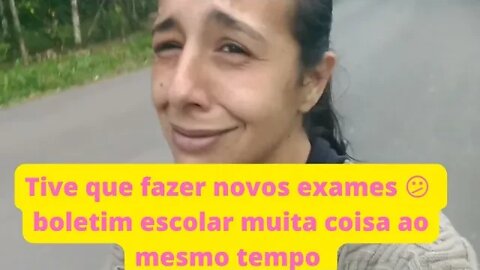 Novos exames- Boletim escolar- Dias corridos aff. vlog