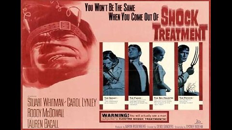 SHOCK TREATMENT 1964 Man Hired to Spy on Asylum Inmate as an Inmate Himself FULL MOVIE in HD