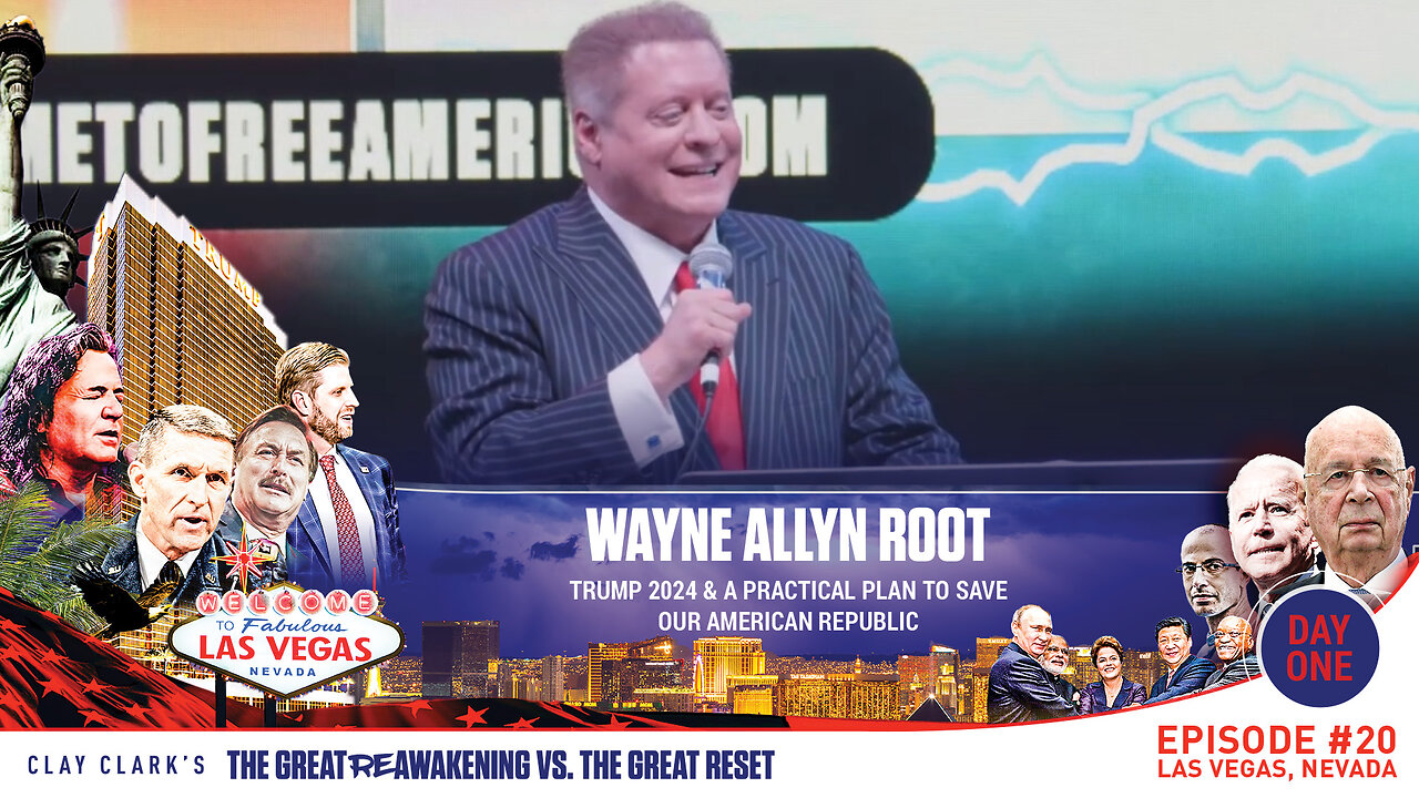 Wayne Allyn Root | Trump 2024 & A Practical Plan to Save Our American Republic | ReAwaken America Tour Las Vegas | Request Tickets Via Text At 918-851-0102