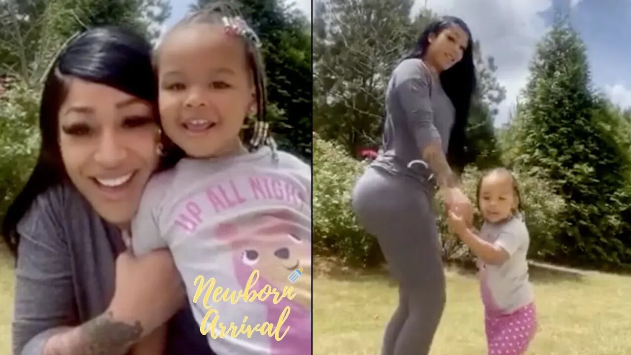 Jessica Dime Daughter Blessing Wants Mommy To Be Quiet! 🤫