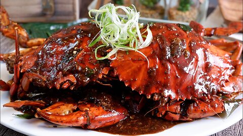 YUMMY!! Delicious spicy sauce crab.