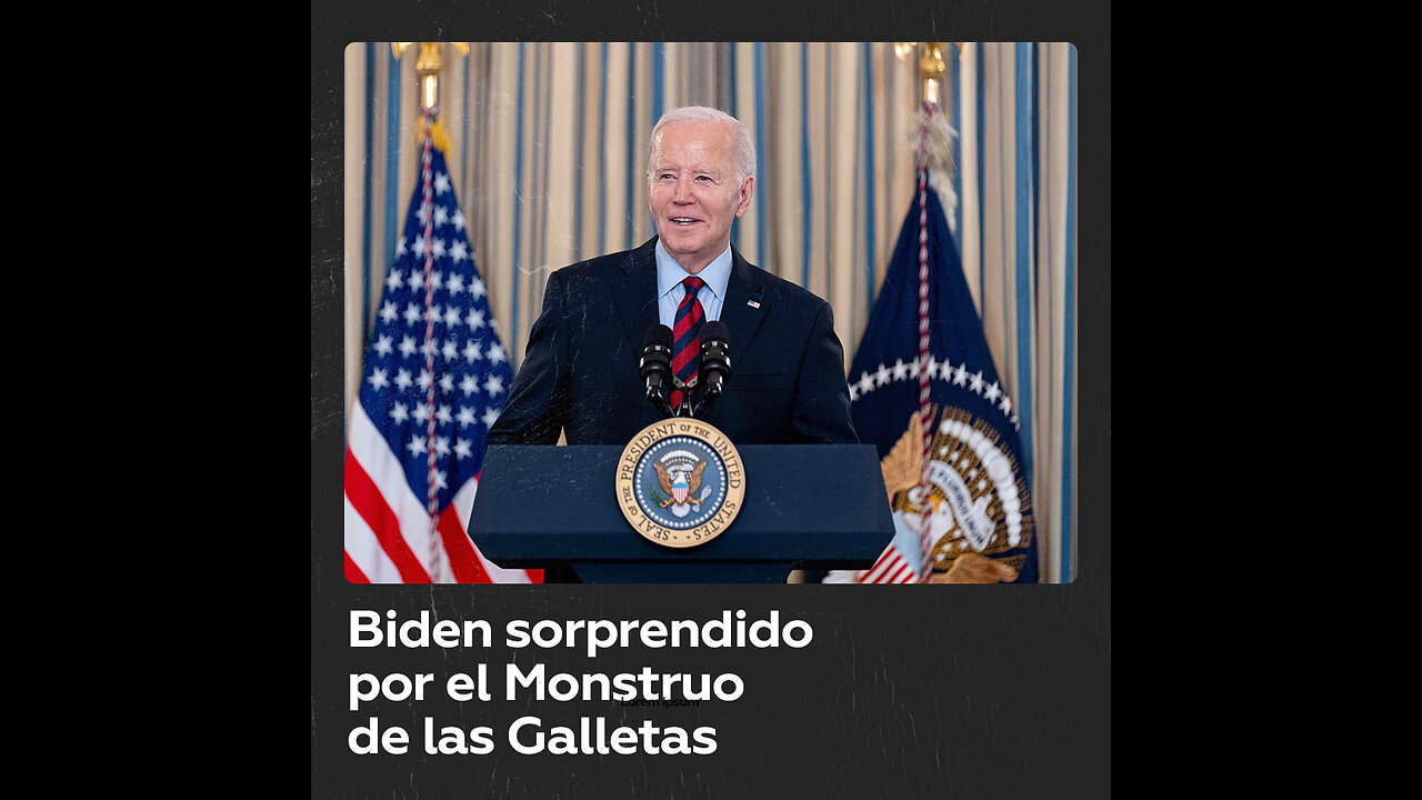 Biden: El Monstruo de las Galletas notó la contracción inflacionaria