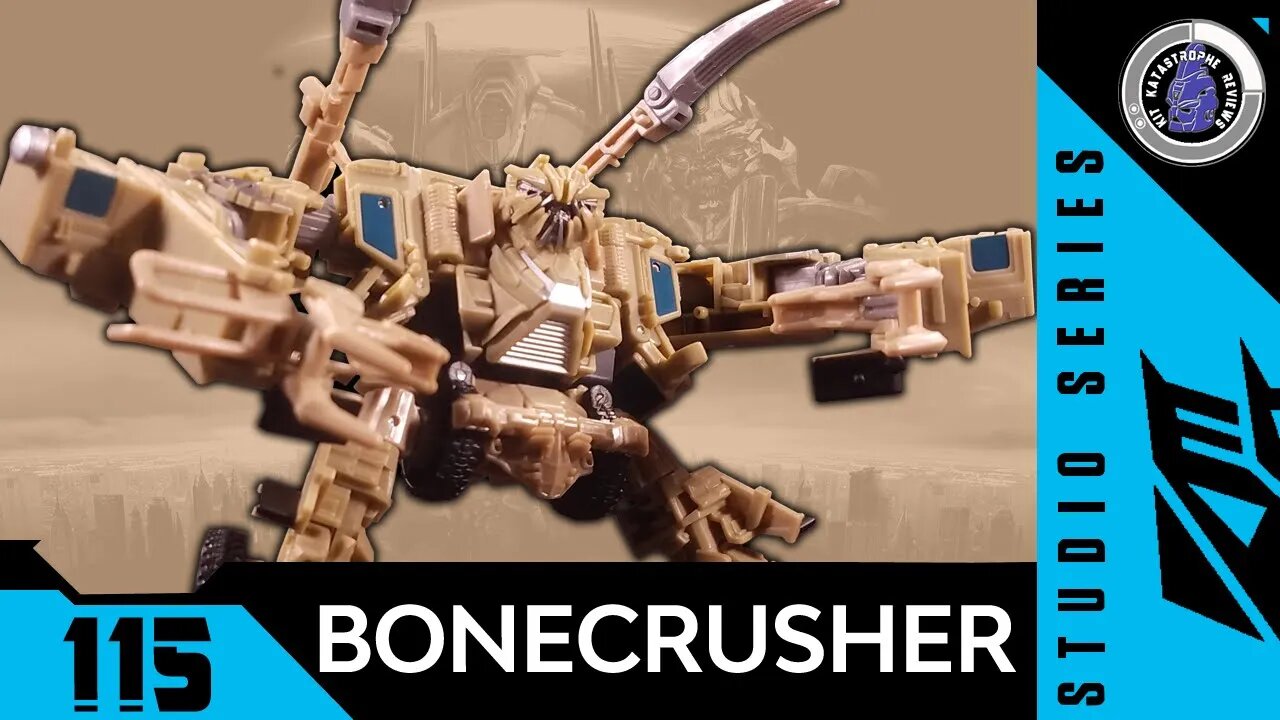 Transformers: Studio Series BONECRUSHER [Voyager, 2018] | Kit Reviews #115