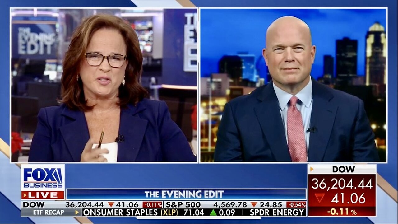 Matt Whitaker on The Evening Edit-Fox Business Network 12.04.2023