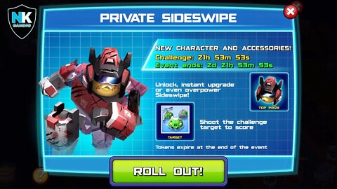 Angry Birds Transformers 2.0 - Private Sideswipe - Day 4