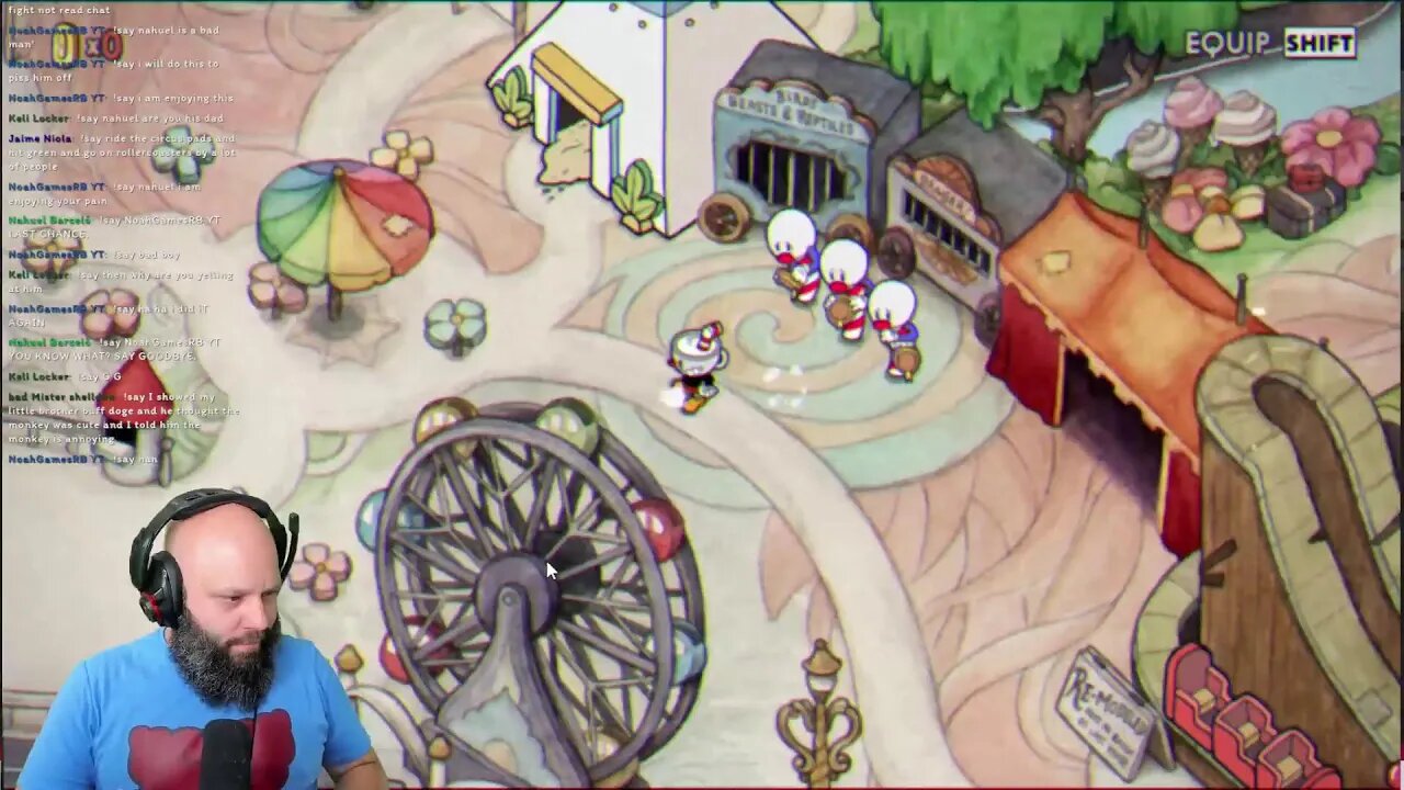 Can I Beat Cuphead While Chat Tries To Get Me Killed??