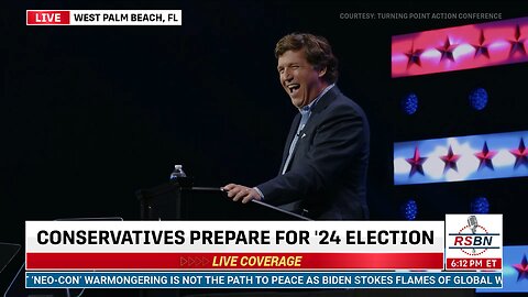 FULL SPEECH: Tucker Carlson at Turning Point Action Conference - Day One - 7/15/23
